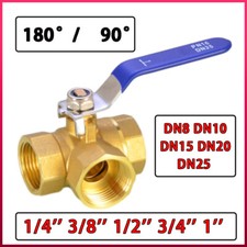 3-Wege-Kugelhahn mit