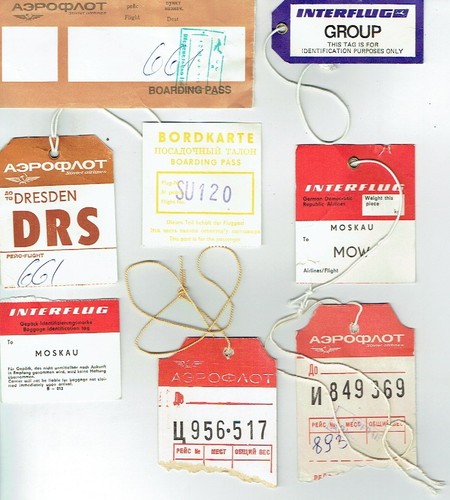 Interflug aeroflot kleines lot - interflug,
