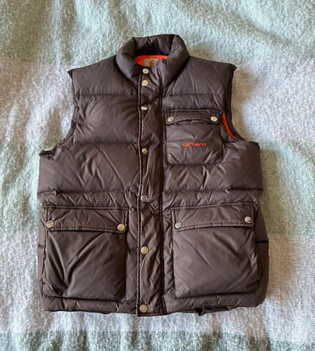 Carhartt down vest brown - -, 80%