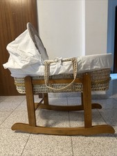 Babytragekorb mit holzgestell - babytragekorb,