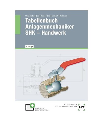 Tabellenbuch anlagenmechaniker - tabellenbuch,