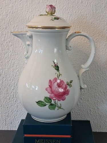 Meissen kaffeekanne rote - meissen,