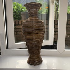 Bleistift Schilf Rattan Vase