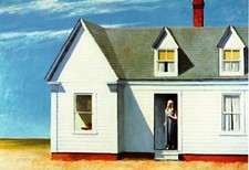Edward Hopper - High Noon (Ausschnitt), 1949, 40x60cm, Leinwand auf Keilrahmen
