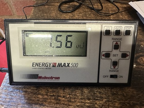 Molectron coherent energy - energy, max