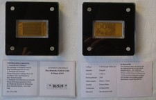 Gold Barren 1/200 Oz Deutsche Mark KMS Kursmünzensatz Banknote Au 999 (102789)