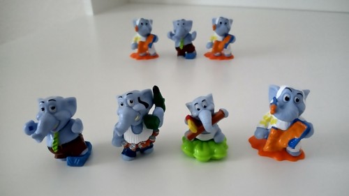 Figuren elefanten serie - elefanten-serie, die