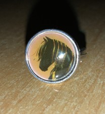 Fingerring mit Pferdekopf 