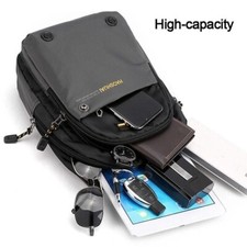 NEU Mode Leicht gewicht Männer kleiner Rucksack Nylon Reise-Crossbody-Tasche