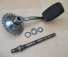 TOMOS MOFA TYP TA16 ORIGINAL PEDALWELLE + PEDAL PEDALANTRIEB KETTENRAD TA 16