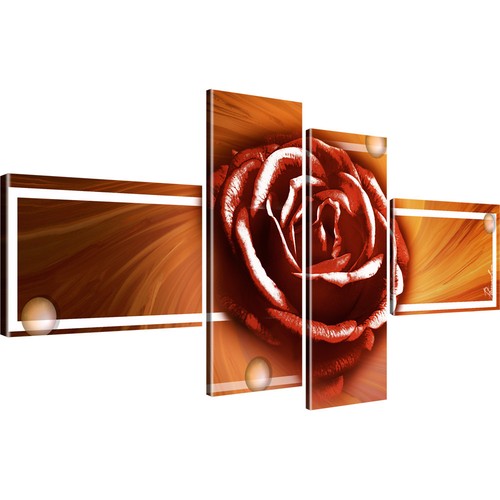 Rose blume abstrakt - rose,