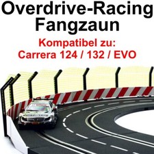 Fangzaun 1m für Carrera Digital 124 132 EVO Kurven Geraden Zaun Leitplanke Bande
