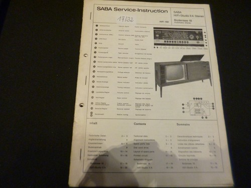 Original service manual - original,
