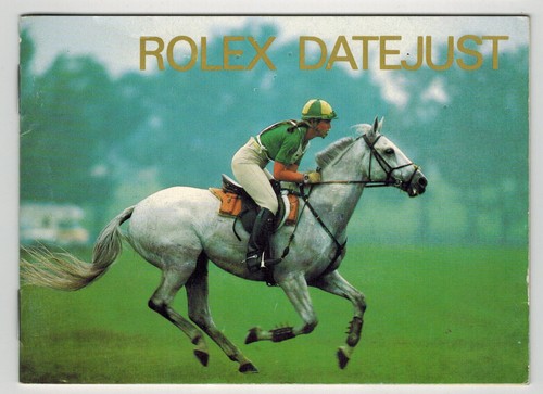 Rolex date just booklet - rolex, usa