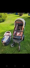 Kinderwagen 2 in 1 Buggy Bergsteiger Capri Grau neutral