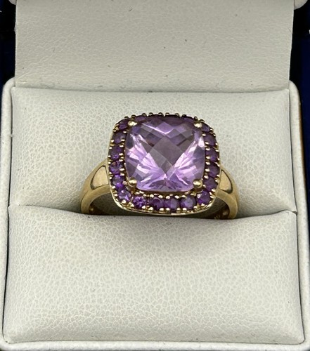 Hübscher amethyst ring kt - amethyst-ring,