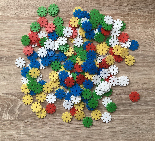 Bunte steckblumen steckspiel - bunte,