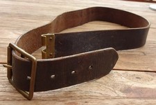 original Koppel Riemen 107 cm Zweidornschnalle Ausland unbekannt