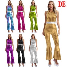 DE Damen Jumpsuit Metallic