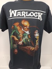 T-Shirt Warlock "Burning The Witches" Baumwolle, beidseitig bedruckt, Doro Pesch