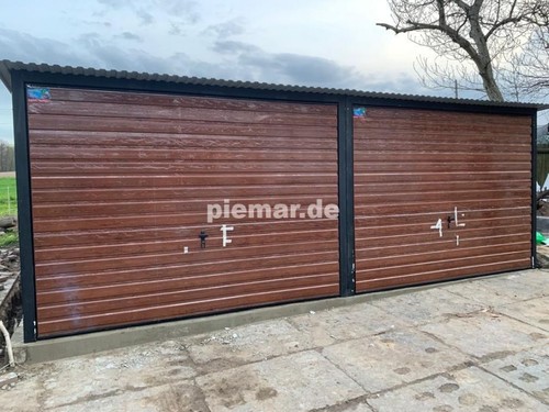 Blechgarage 6x5x2 14m - blechgarage, 6x5x2,14m