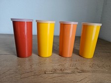 Tupperware© 4 Stk. Trinkbecher Joghurtbecher -117 - vintage