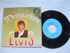 ELVIS PRESLEY DDR AMIGA Quartett 4 TRACK EP: WEIHNACHTEN MIT ELVIS 1988 DDR