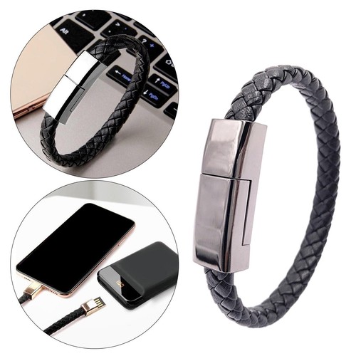 Usb armband aus leder - armband, pu