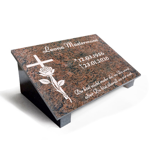 Granit grabstein multicolor - granit,