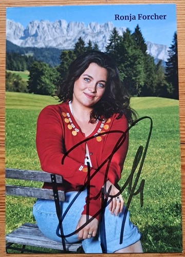 Ronja forcher orig autogramm - orig,