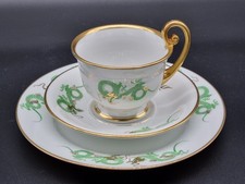 Sammeltasse, Thomas Bavaria, Grüner Drache, Porzellan Handbemalt  Vintage