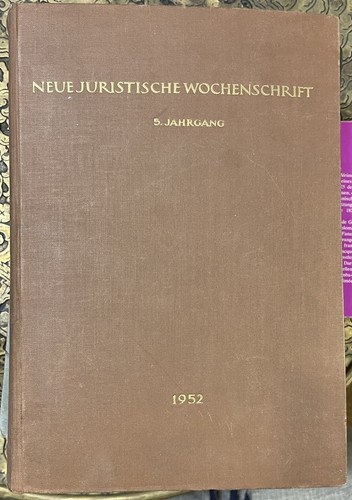 Neue juristische - neue,