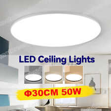 50W LED Deckenlampe Deckenleuchten Panel Schlafzimmer Bad Wohnzimmer Flur Lampe