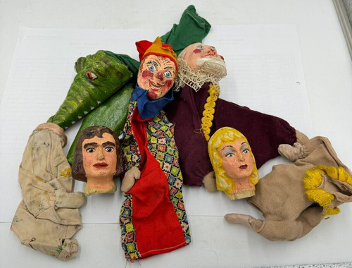 Rarität handpuppen kasperlset - rarität,