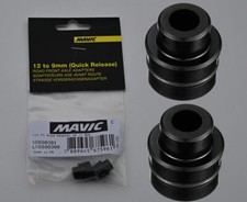 Mavic Umrüstkit Vorderradachse Ø12mm - 9mm Schnellspanner schwarz