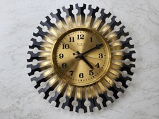 Wanduhr aus Messing !!