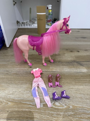 Barbie pferd pink - barbie, mit
