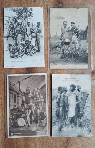 Afrika alte postkarten mit - alte,