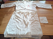 VOSSEN Bademantel XL 50/56 weiß  ADI/0 Padua-U schlingenfest - NEU mit Etikett