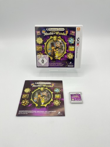 Professor layton und die - layton, maske