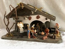 Holz krippe weihnachtskrippen - holz,