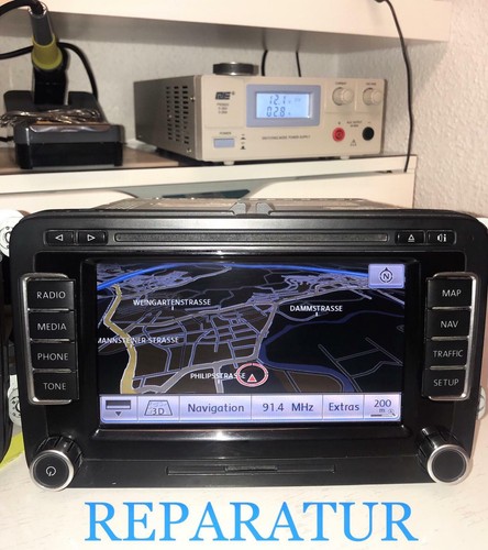 Reparatur radio navi rns510 - navi, vw