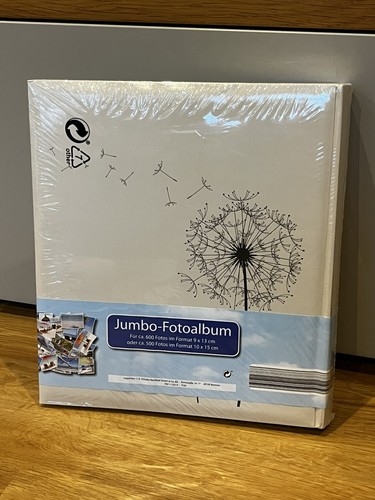 Jumbo fotoalbum pusteblume 500 - pusteblume,