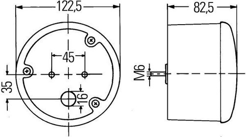 Hella rücklicht 2sb - rücklicht, 964