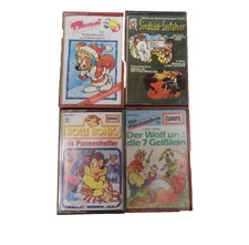 4 x Hörspiel Kassetten für