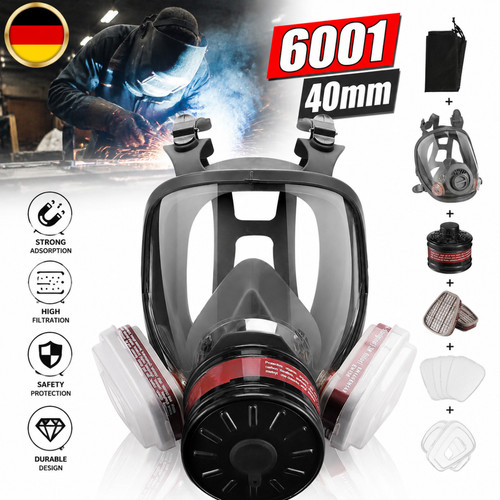 6001 gasmaske vollmaske - 6001,
