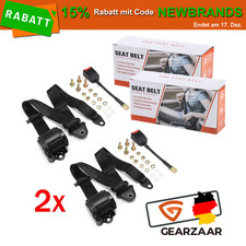 2x 3 Punkt Automatikgurt