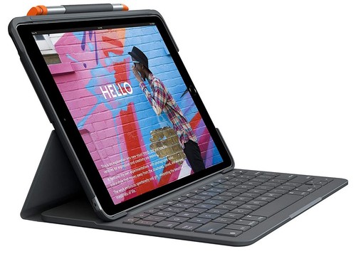 Logitech slim folio ipad - ipad, 7th