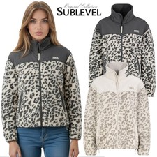 SUBLEVEL Fleecejacke Damen Leo