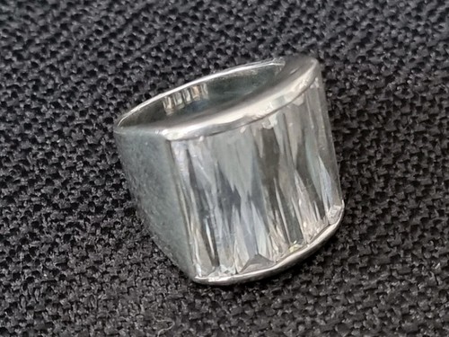 925 silber ring besetzt mit - silber,